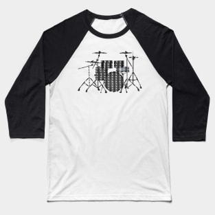 Drum Kit Baseball T-Shirt